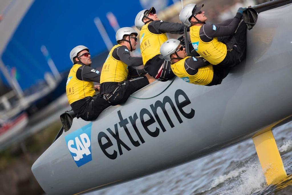 SAP Extreme Team - Extreme Sailing Series Act 6 Cardiff © SAP Extreme Sailing Team